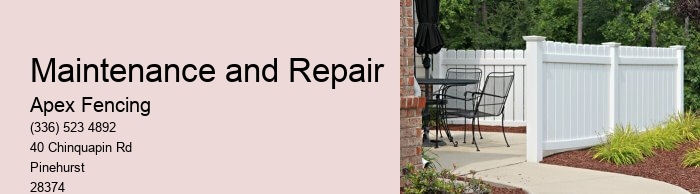 Maintenance and Repair