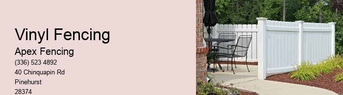Vinyl Fencing
